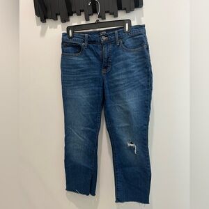 👖J.Crew Mid-Rise Flare Crop Jeans👖